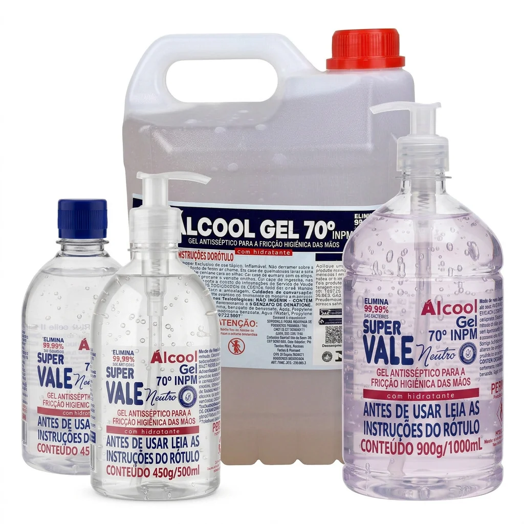 Álcool em Gel 70°