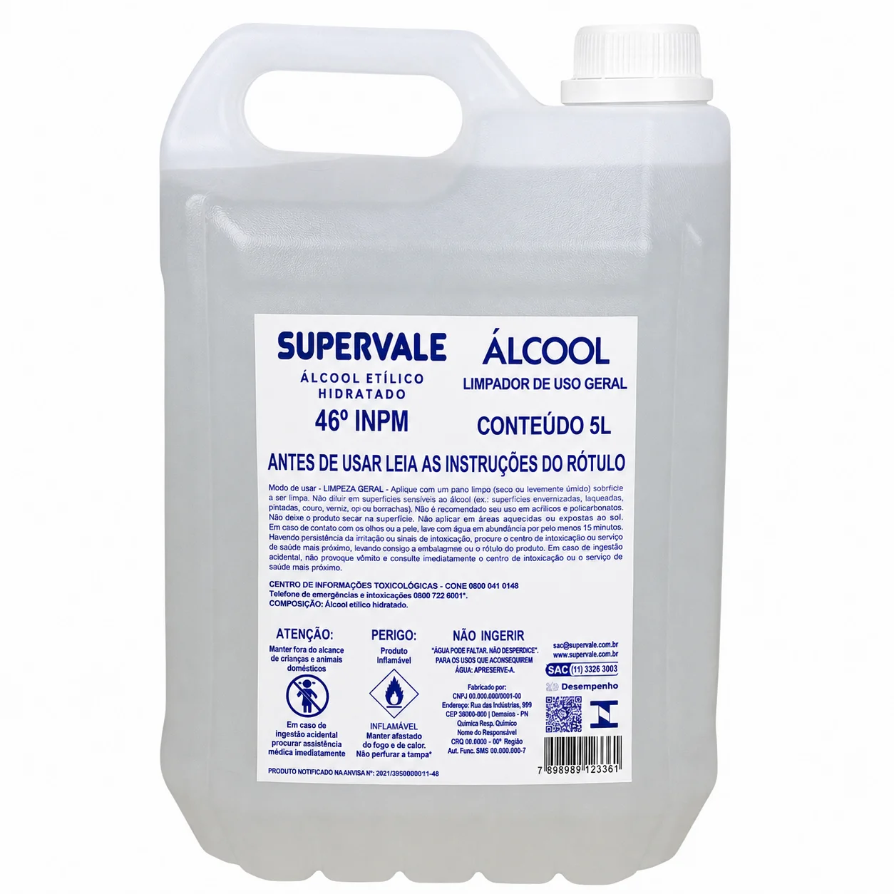 Álcool Etílico 46°
