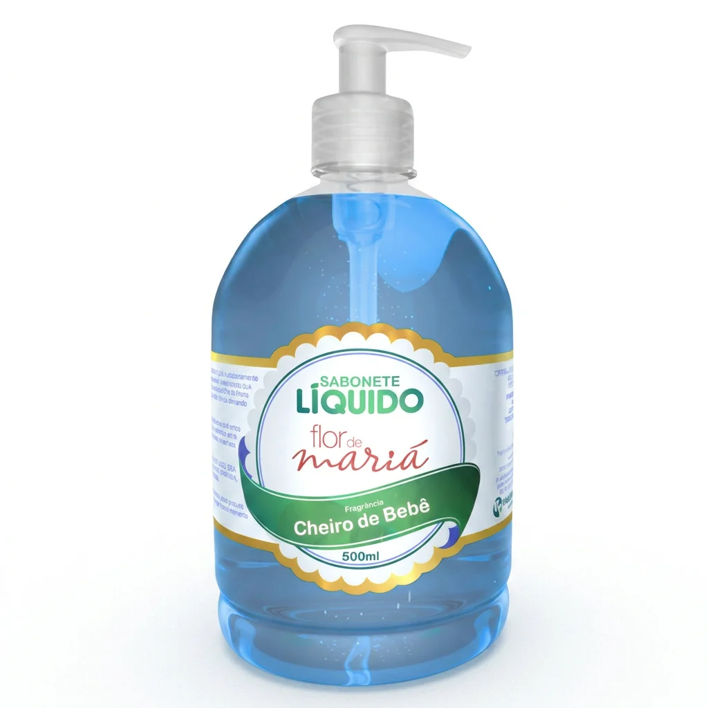 Sabonete Líquido Cristal - Cheiro de Bebê