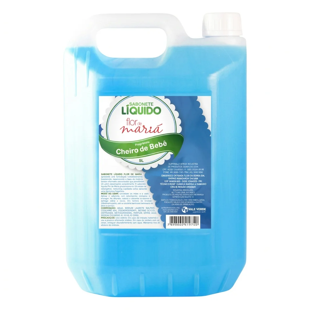 Sabonete Líquido Cristal - Cheiro de Bebê