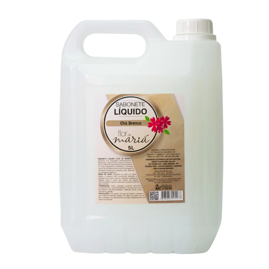 Sabonete Líquido Cristal - Chá Branco
