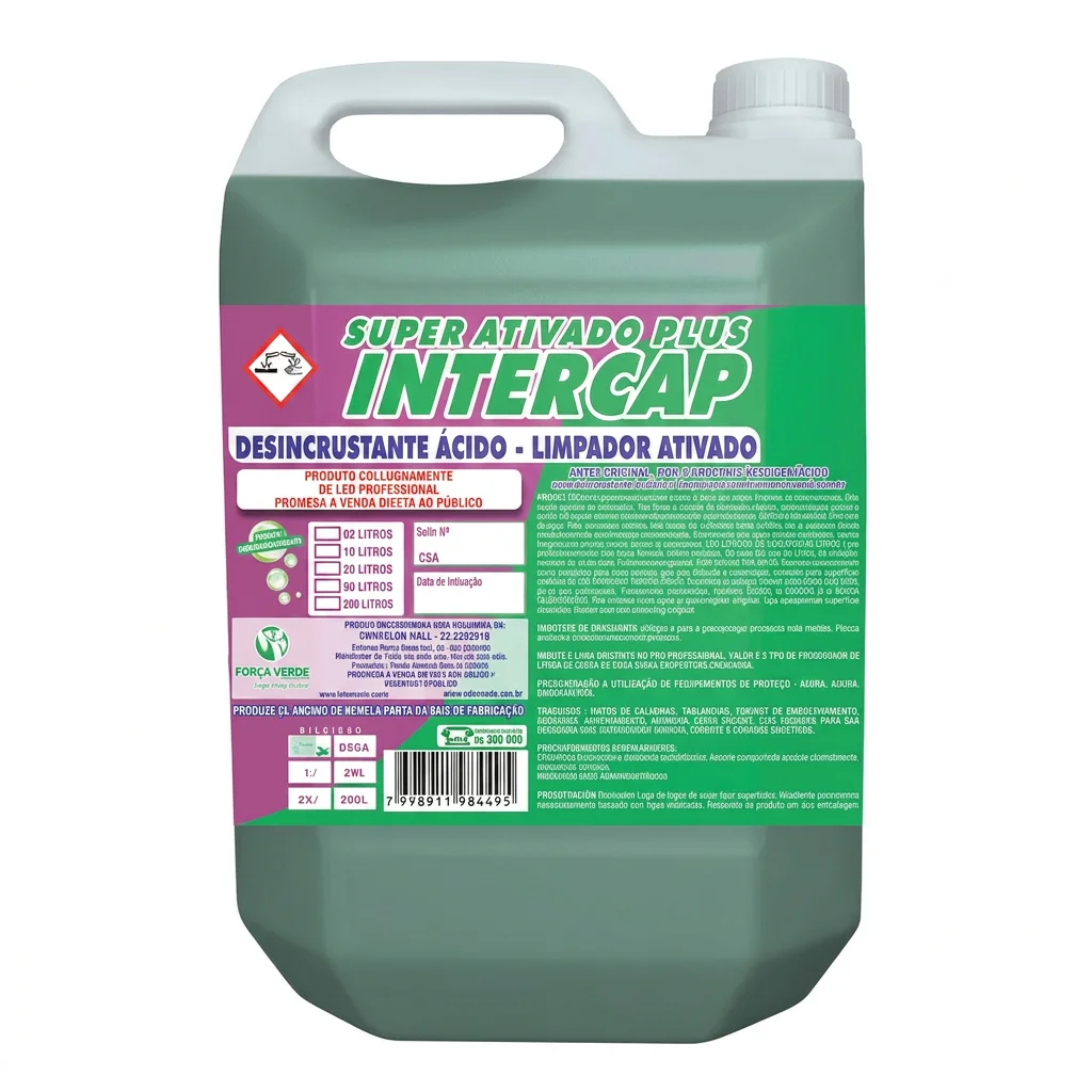 Detergente Desincrustante Ácido - Intercap