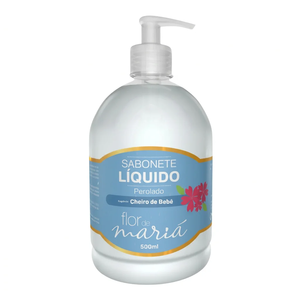 Sabonete Líquido Perolado - Cheiro de Bebê