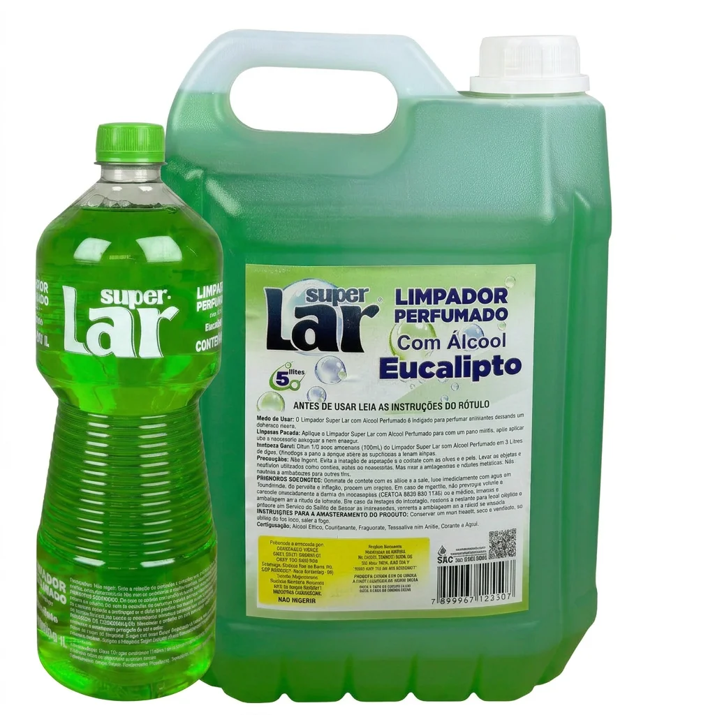 Limpador com Álcool Perfumado - Eucalipto