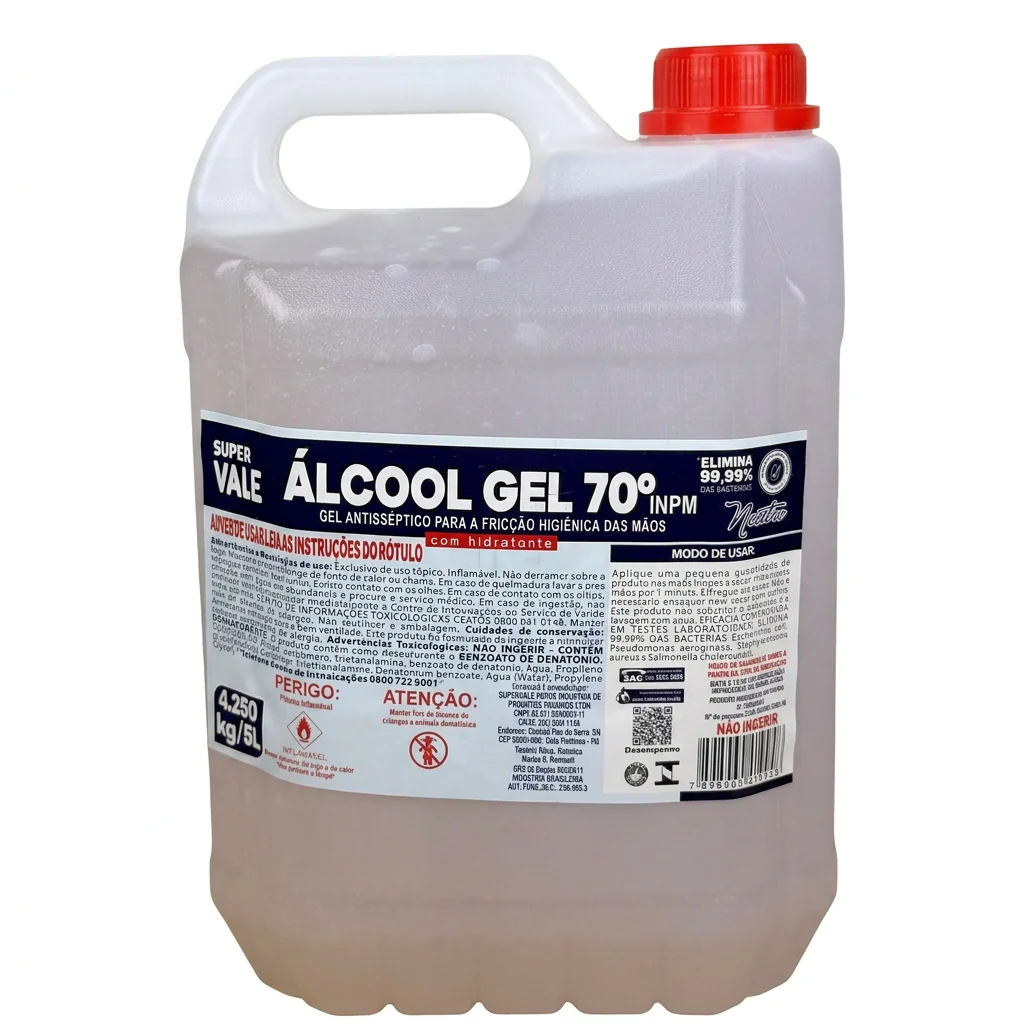 Álcool em Gel 70°