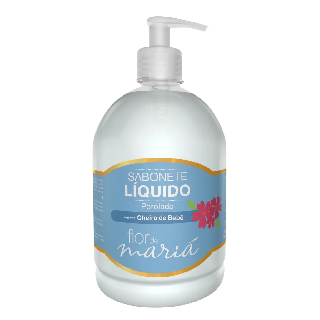 Sabonete Líquido Perolado - Cheiro de Bebê