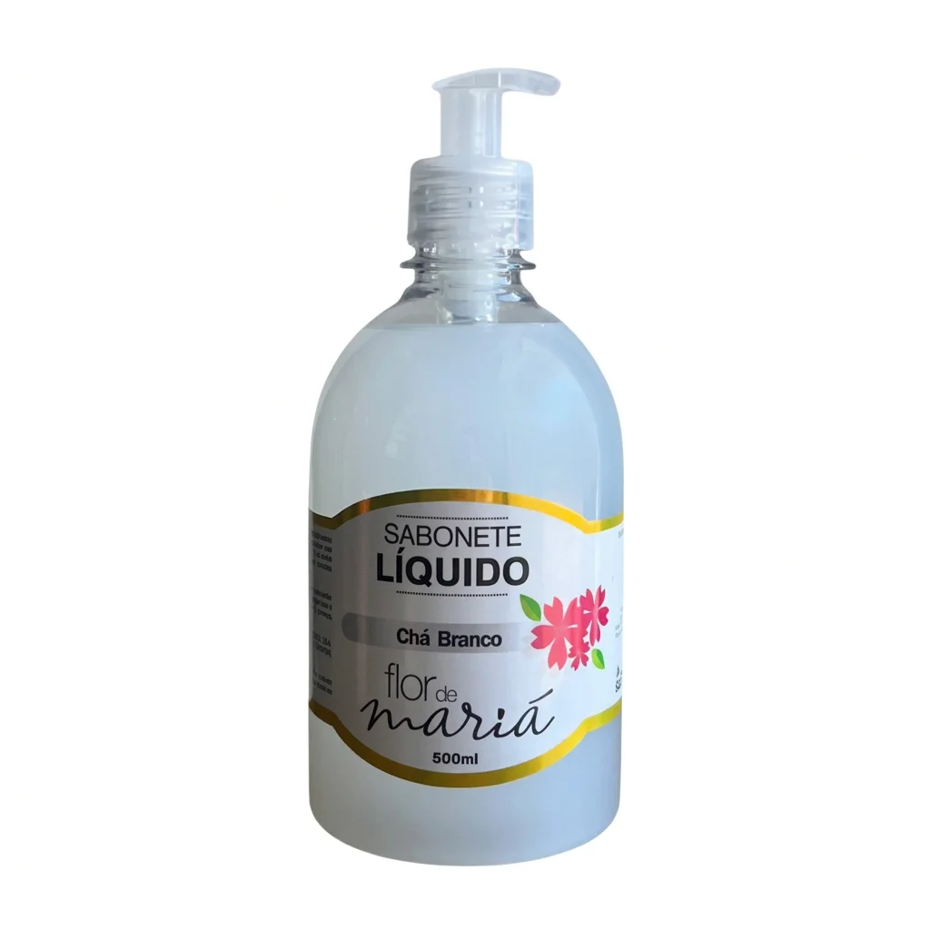 Sabonete Líquido Cristal - Chá Branco