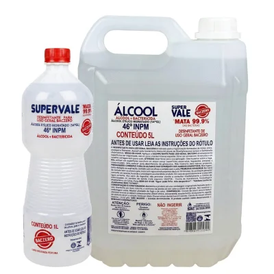 Álcool 46° INPM Desinfetante Baczero - Neutro