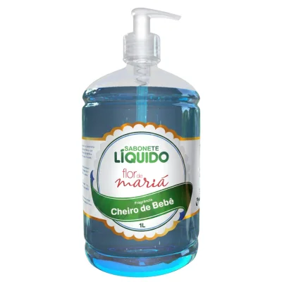Sabonete Líquido Cristal - Cheiro de Bebê