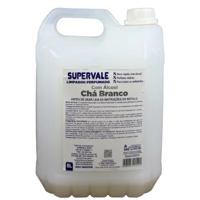 Limpador com Álcool Perfumado - Chá Branco