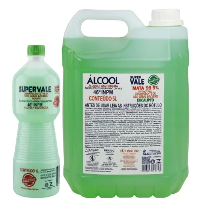 Álcool 46° INPM Desinfetante Baczero - Eucalipto