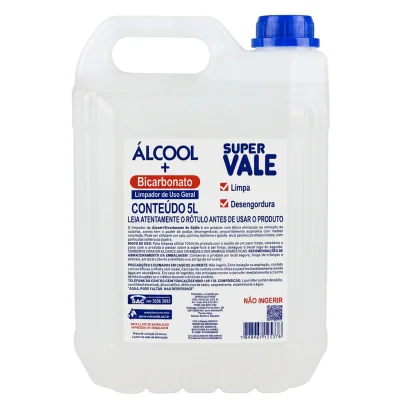 Limpador com Álcool + Bicarbonato