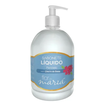 Sabonete Líquido Perolado - Cheiro de Bebê